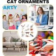 thumbnail image 4 of Animal Toy Figures Cat, Educational Cat Figures Toy Set, Realistic Cat Figures, 4 of 5
