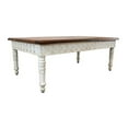 thumbnail image 4 of Bay Hand Carved Solid Wood Cocktail Table in Brown, 4 of 4
