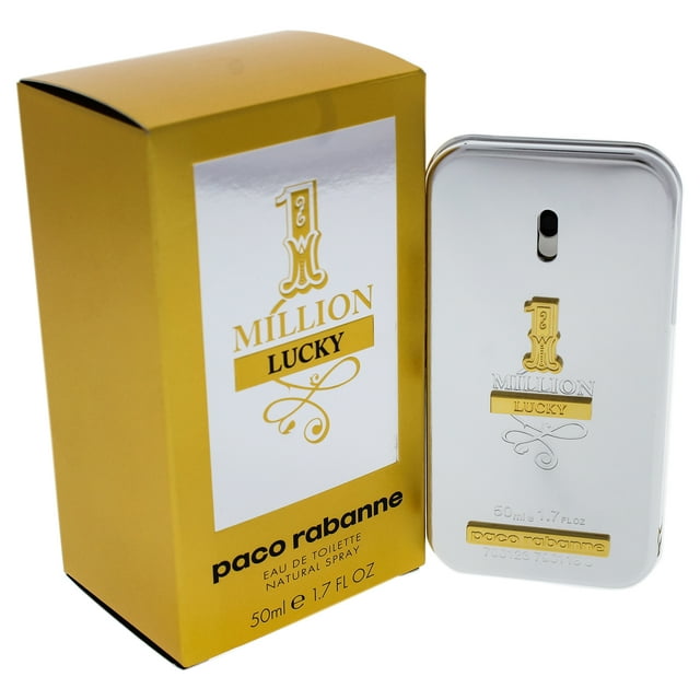 1 Million Lucky by Paco Rabanne for Men - 1.7 oz EDT Spray