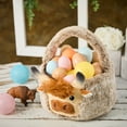thumbnail image 5 of Easter Bunny Basket Plush Rabbit Bucket Tote Bag for Home Party School Easter Egg Storage Bag Gift Bag Easter Decorative Ornament, 5 of 7