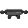 thumbnail image 1 of Mobile Phone Holder For Car, Gravity Air Vent Universal Car Mobile Phone Holder Holder Accessories Ventilation Grille Smartphone Holder Universal Holder One-Hand Operation (Silver), 1 of 7