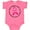 Hot Pink, variant on Inktastic Cleft Palate Cleft Lip Awareness Ribbon Boys or Girls Baby Bodysuit