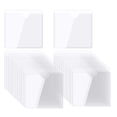 thumbnail image 1 of Uxcell Bolsillos para Tarjetas Autoadhesivos Transparentes Soportes de Etiquetas 2.9"x2.7", 1 of 7