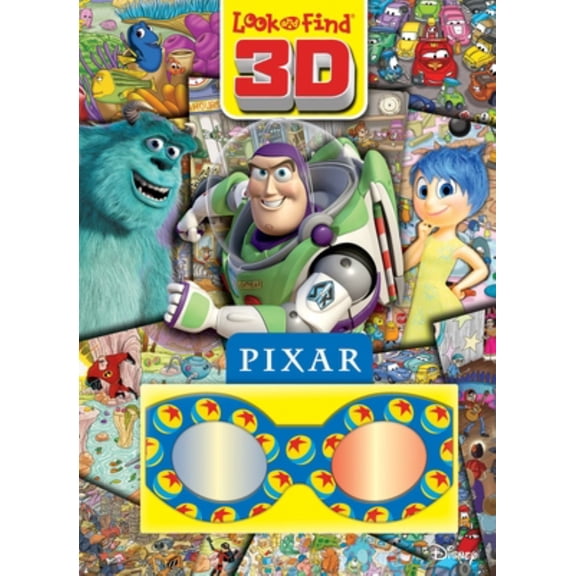 Pixar: Look and Find 3D (Hardcover)