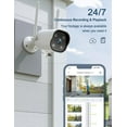 thumbnail image 3 of GN Outdoor Security Camera 2K Home Surveillance Camera IP65 Waterproof Night Vision Motion Detection Two-Way Audio Works with Alexa 1 Pack, 3 of 7