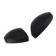 thumbnail image 4 of 2pc Rearview Mirror Cover Cap Door Rearview Mirror Cover Caps Replacement for Range Rover Matte Black, 4 of 5