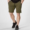 thumbnail image 2 of IROINNID Men's Casual Drawstring Fitness Shorts Elastic Workout Shorts With Zipper Pocket, 2 of 8