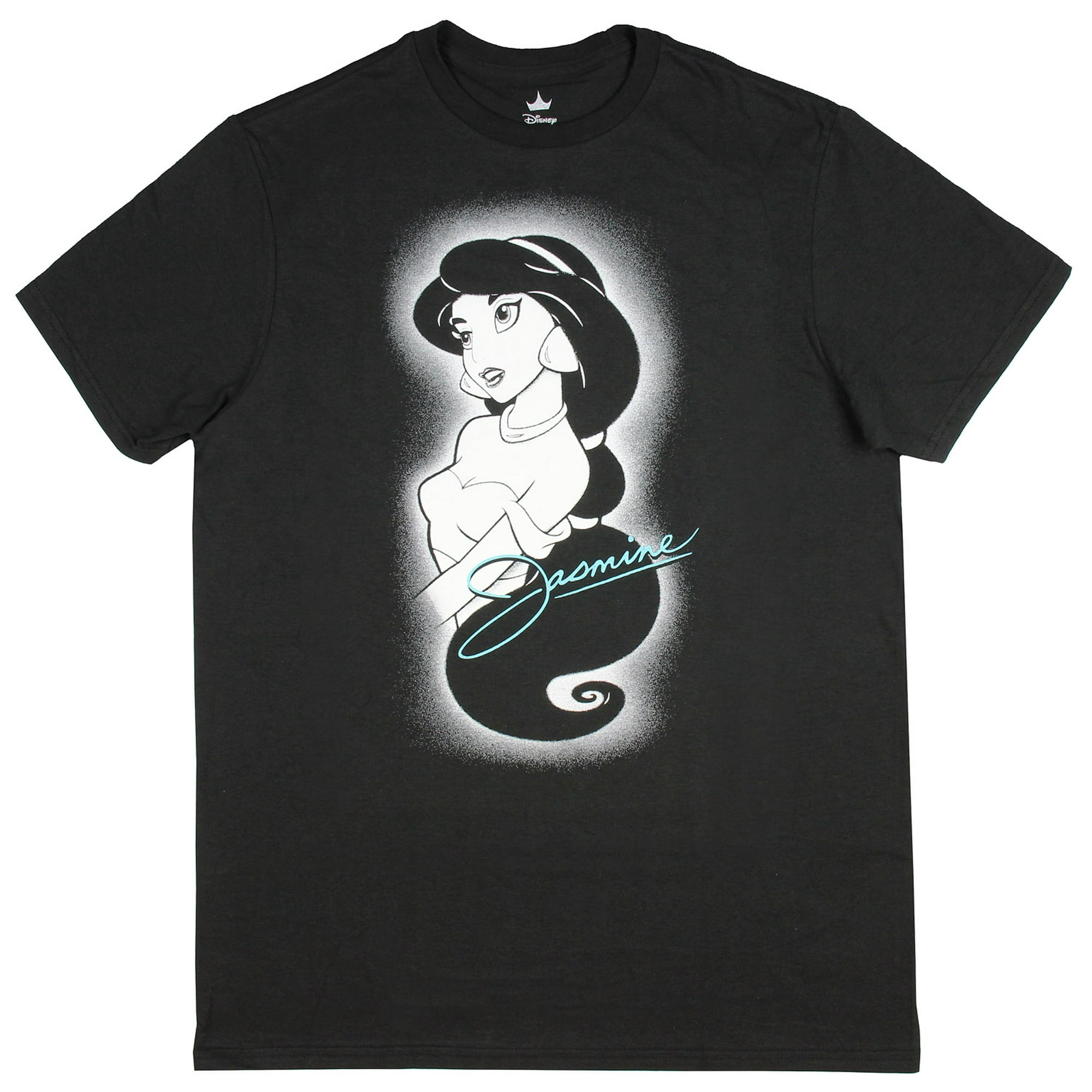 Disney Aladdin Jasmine Black Graphic T-Shirt (Large) | Walmart Canada