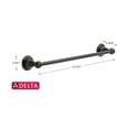 thumbnail image 4 of Toallero Delta Porter, 46 cm, bronce y zinc frotado con aceite, 4 of 9