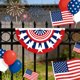 thumbnail image 4 of Patriotic Door Wall Decorations Banners Fan Flag For Outdoor Indoor Yard Garden Porch Independence Day Decoration, 4 of 7