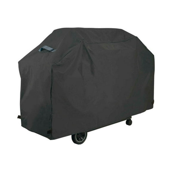 1 pc Grill Mark Black PEVA/Polyester Heavy-Duty Weather-Resistant Grill Cover 40 H x 56 W x 21 D in.