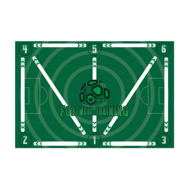 Tapete de entrenamiento para pisadas de fútbol Tapete de fútbol Suministros multiusos Fútbol Estilo C