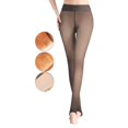 thumbnail image 2 of NAFUU Leggings For Women Winter Warm Lined Leggings Women Thick Thermal Velvet Tights Transparent Pantyhose Stretchy Tight Pants Soft Tight Pants, 2 of 4