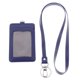thumbnail image 5 of Porta Tarjeta de Identificación Jinwen Piel Auténtica Cordón Alta Resistencia Estilo Vertical 11 Azul Real, 5 of 8