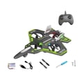 thumbnail image 3 of Avión RC de espuma con control remoto, giro de 360 degree, fácil de controlar, para volar al aire libre. Verde 1 batería 300, 3 of 9