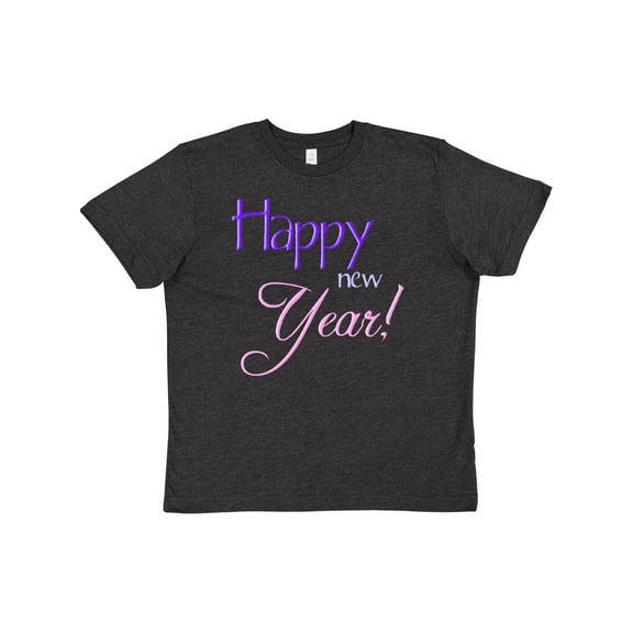 Inktastic Happy New Year colorful Youth T-Shirt