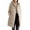 ZB-Beige, variant on Karoyedx Women Puffer Coat Women's Packable Lightweight Full-Zip Puffer Jacket with Hood Quilted Winter Coat Beige Size,2XL