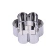 thumbnail image 1 of Agiferg Baking Tools Stainless Steel Cake Mold With Push Plate Sushi Cutting Mold Tool, 1 of 1