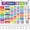 Monthly Festival, variant on 65 count 2026 Movie Night Flip Calendar Bulletin Board Set Flip Calendar with Adjustable Holder Colorful Classroom Decor Include 65 Date Card for to School Decor Supplies