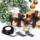 thumbnail image 3 of Yuarrent 1 rollo DIY cinta transparente decorativa 45m lavable sastrería regalo envoltura boda invitación joyería 4cm cinta de ancho Artesanía Negro, 3 of 6