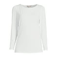 thumbnail image 3 of Nine.Eight Women’s T-Shirt with Long Sleeves, 3 of 5