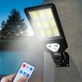 thumbnail image 1 of Luces solares para exteriores con sensor de movimiento, luces solares alimentadas por energía solar con 3 modos y 9 LED COB, luces de seguridad para valla, jardín, patio, puerta principal V93COB Solar, 1 of 9