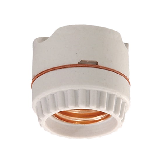 B&P Lamp® 2-Piece Ring-Type Medium Base Porcelain Socket