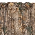 thumbnail image 2 of Rideaux de Camo Doublés en Polycoton Xtra, Rideaux de Poche Rustiques, à Thème Forestier par Visi-One, Marron, 2 of 5