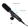 thumbnail image 3 of AMZER Professional Interview Condenser Video Shotgun Microphone with 3.5mm Audio Cable for DSLR & DV Camcorder, 3 of 4