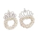 thumbnail image 1 of 2 piezas de lazos para el cabello con cuentas jinwen diademas artificiales para niñas Estilo B, 1 of 8