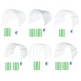 thumbnail image 3 of YAOMOBB Greenhouse Frame DIY Greenhouse Hoop Set Strong Load bearing Plant Growing Tunnel Support Rack, 3 of 6