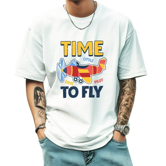 Graphic Tees for Men Summer New Print Casual Tee Fashion Trend Sports Shirt Select