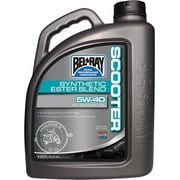 Bel-Ray 99429B4LW 99429B4LW; Scooter Synthetic Ester Blend 4T Engine Oil 5W-40 4L