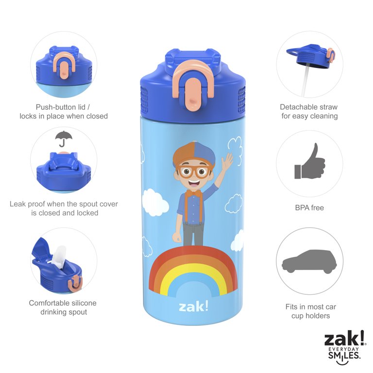 Zak Designs on Instagram: Teach kids the importance of hydration with Blippi  water bottles! (Link in bio) #explorelikeblippi #belikeblippi