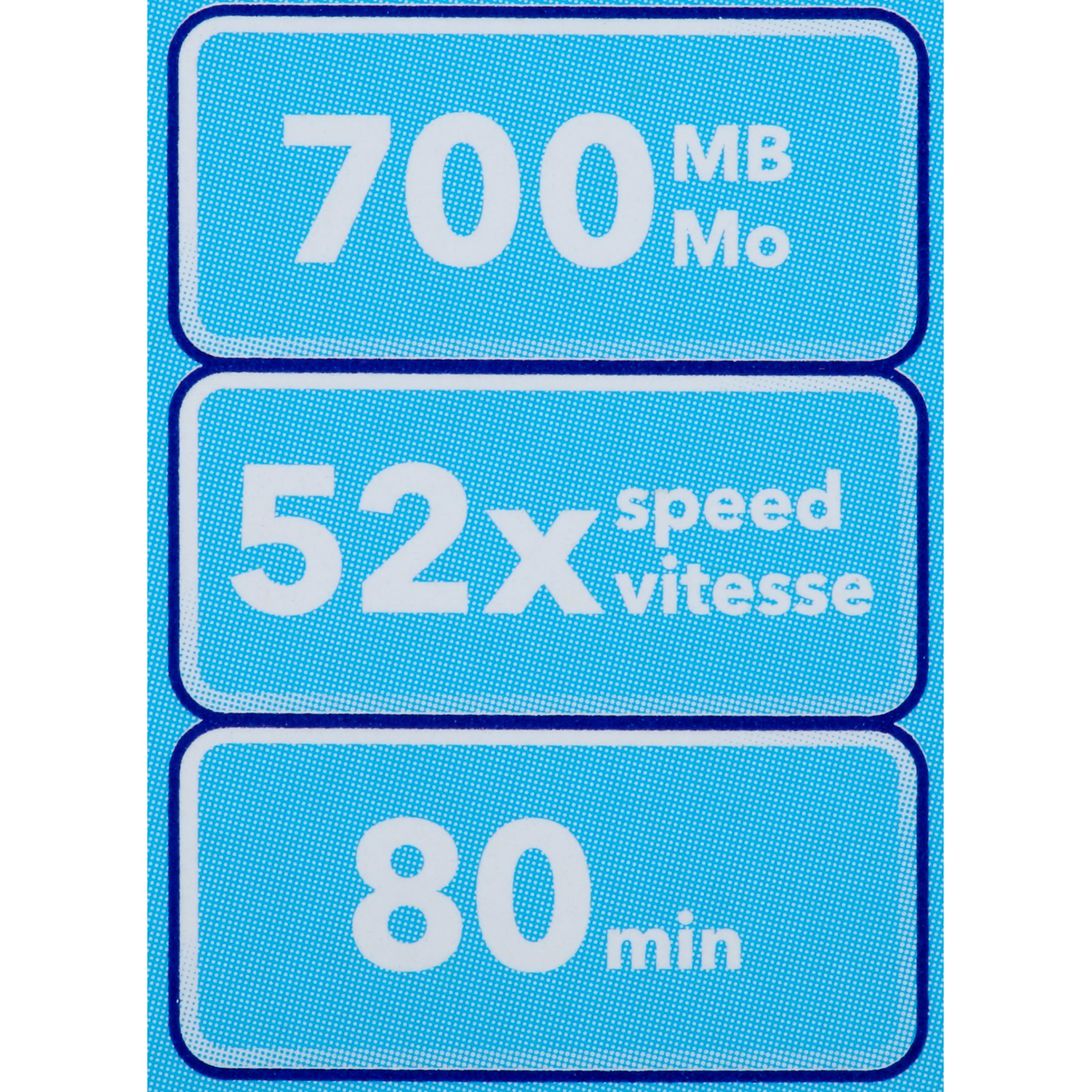 Verbatim CD-R 700MB 52X with Branded Surface - 10pk Wrap