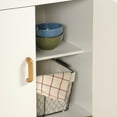 thumbnail image 4 of Sauder® Sauder Select Microwave/Utility Cart, Soft White, 403469, 4 of 4