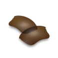thumbnail image 4 of Walleva Brown Mr. Shield Polarized Replacement Lenses for Oakley Flak Jacket XLJ Sunglasses, 4 of 6