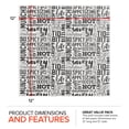 thumbnail image 2 of Hojas de papel Deli Stock Your Home, 1000 unidades, 30 x 30 cm, 2 of 7