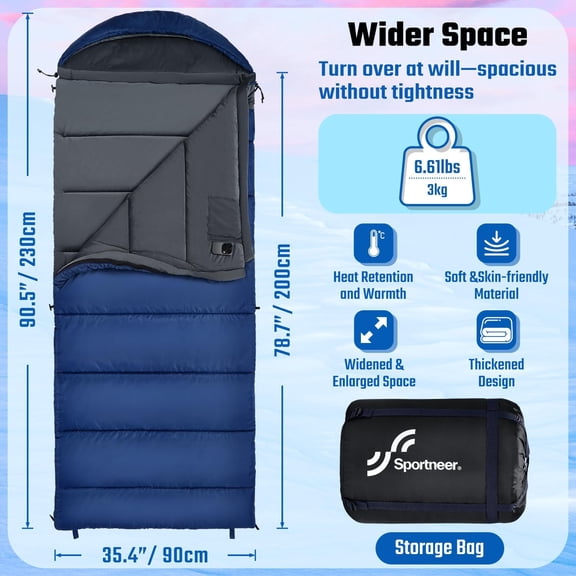 0 Degree Sleeping Bag
