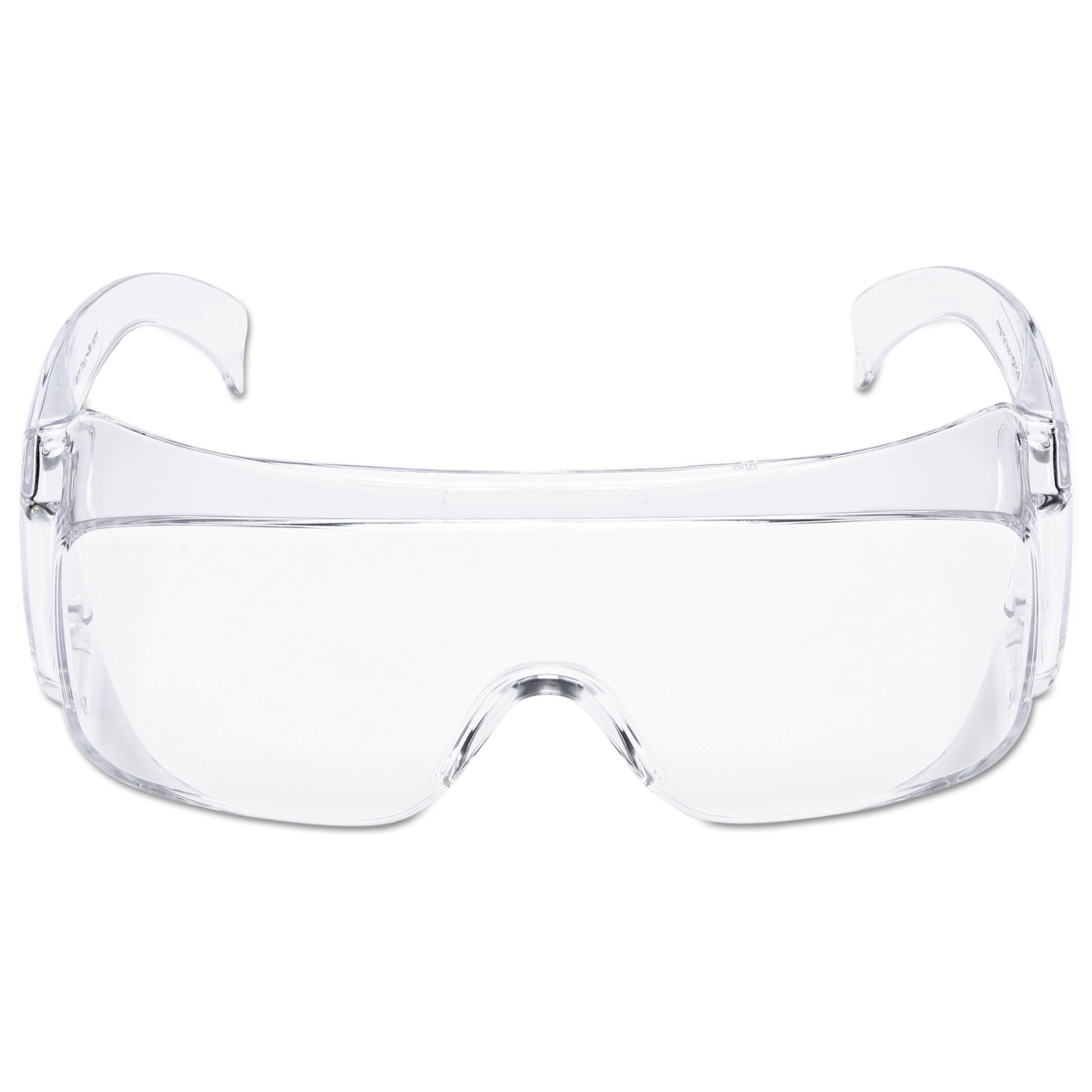 3M Tour-Guard V Protective Eyewear - Medium Size - Ultraviolet Protection - Polycarbonate Lens, Polycarbonate Frame - Clear, Clear - 20 / Box