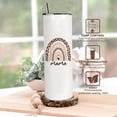 thumbnail image 2 of Mama Rainbow Tumbler With Lid and Straw,Best Mom Ever,Mama Rainbow Leopard Mug Cup Tumbler Vacuum Insulated Tumbler,Mothers Day Birthday Gifts from Gaughter, 2 of 6