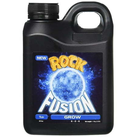 Rock Nutrients GGFGN1L Fusion Grow Base Nutrient, 1 L, Best single part plant nutrient on the market with no more mixing of 2 or 3 nutrients By 3rd Rock