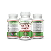 Premium Thyroid Support – Complete Formula to Help Improve Energy with Iodine, Bladderwrack, Kelp, B12 & More