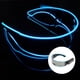 thumbnail image 3 of Gafas de Sol LED Luminosas Sunnimix para Cosplay Bares Clubes Fiestas Hombres Mujeres Azul Oscuro, 3 of 7