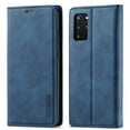 thumbnail image 2 of LC.IMEEKE Leather For Samsung Galaxy S20+ 5G Case, Flip Wallet Leather Case with Card Holder Magnetic Closure Shockproof Kickstand Protective Phone Cases Cover For Samsung Galaxy S20+ 5G,Blue, 2 of 10