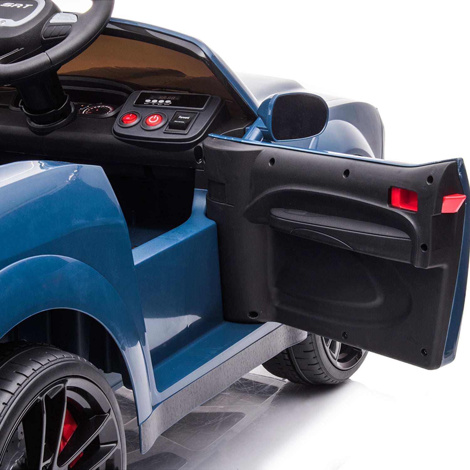 CIPACHO 12V Electric Cars for Kids, Licensed DODGE Challenger Ride On Car, Remote Control Truck Car for Boys Girls, Battery Powered Kids' Vehicles with LED Lights, Blue CIPACHO 12V Electric Cars for Kids, Licensed DODGE Challenger Ride On Car, Remote Control Truck Car for Boys Girls, Battery Powered Kids' Vehicles with LED Lights, Blue