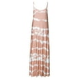 thumbnail image 3 of LOVZFMLL Robes Femmes Sans Manches Col en V Bandage Soirée Décontractée Longue Robe, 3 of 7