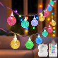 thumbnail image 1 of Guirnalda de luces Metaku para exteriores, 16,4 pies, 50 luces LED, 1 of 7
