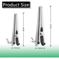thumbnail image 2 of 10 PCS Metal Sachet Clips Stainless Steel Powerful Spring Clips Close Sachet Food Bag Closing Clips Kitchen Bag Clips for Food Storage for Office Home, 2 of 7
