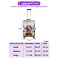 thumbnail image 5 of Welcome Spring Fairy Dachshund in Flower Meadow Travel Luggage Cover Wiener Dog Lover Gifts Idea Suitcase Dust Protective Decor - 13002, 5 of 5
